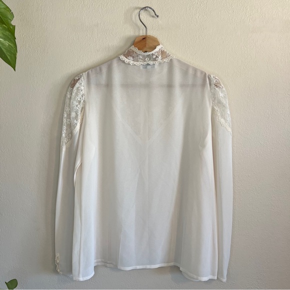 Vintage 70’s Prairie Button Up Blouse - Picture 9 of 11